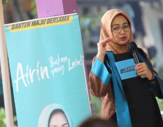Menjawab Isu Pemerataan, Airin Bacalon Gubernur Banten ungkap Keunggulan Program Pijar Banten