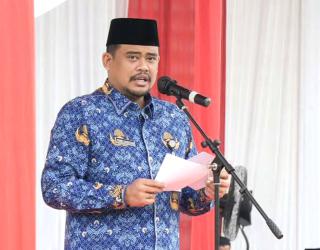 Bobby Nasution Hadiri Apel Akbar DPD Projo Muda Sumut, Ajak Pemuda Aktif Berkontribusi