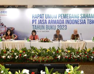 RUPST PT Jasa Armada Indonesia Tbk, Setujui Penggunaan Laba Perseroan Rp157,6 Miliar Sebagai Dividen Final