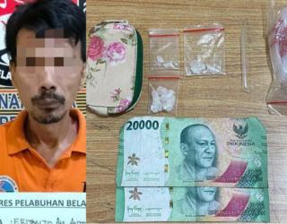 Dua Pengedar Narkoba Ditangkap Polres Pelabuhan Belawan
