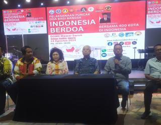 Libatkan 400 Kota, Sekum Panitia Indonesia Berdoa Cecilia Sianawati : Pertolongan Tuhan Mampu Menyelesaikan Persoalan Bangsa