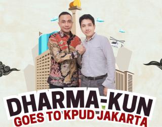 Hari ini, Dharma - Kun Daftar Cagub dan Cawagub Jakarta 2024