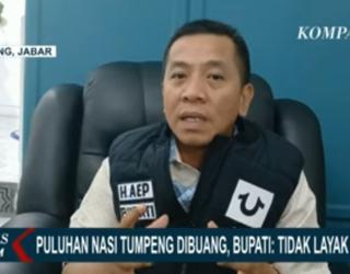 Soal Nasi Tumpeng Dibuang, Pdt Edy Wagino MTh : Bupati Karawang Haji Aep Bukan Tipe Orang yang Suka Membuang Makanan