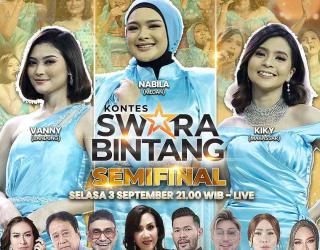 Babak Semifinal, Tiga Kontestan Bersaing Ketat di Panggung Kontes Swara Bintang