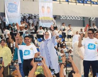 Puji Program Muda Berdaya, Relawan Kopi Hitam Totalitas Menangkan Airin-Ade di Pilkada Banten