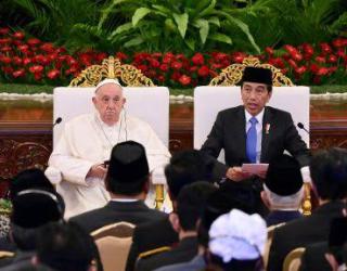 Di Depan Jokowi, Paus Fransiskus Puji Keberagaman, Toleransi dan Perdamaian Bangsa Indonesia