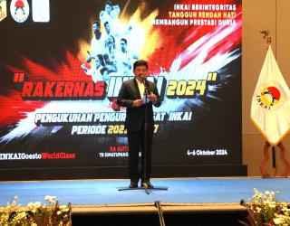 Pengukuhan Pengurus Pusat INKAI Periode 2023-2027