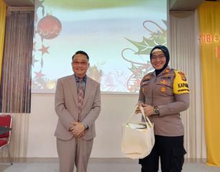 Pdt.Edy Wagino M.Th Apresiasi Kapolsek Kedung Waringin AKP Aliyani SH Menjaga Keamanan Buat Warganya
