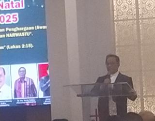 Khotbah di Acara Natal dan Penghargaan 21 Tokoh Kristiani 2024 Pilihan Majalah Narwastu, Pdt.Dr.Mulyadi Sulaemen : Menjadi Berkat serta Hidup Berdampak Nyata