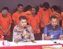 Dari pengungkapan tersebut, kepolisian memperkirakan sekitar 1.044.397 jiwa terselamatkan dengan nilai ekonomi mencapai Rp192,2 miliar.