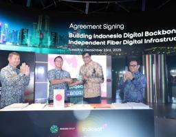 Indosat Gandeng Arsari dan Northstar Bangun Jaringan Digital Nasional