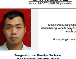 DPO Narkoba Lintas Negara, Bareskrim Kejar Tangan Kanan ‘The Doctor’ Rendy Hermawan hingga Malaysia