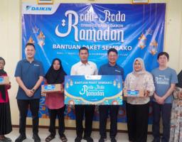Program CSR DAIKIN Kembali Digelar, 1.000 Paket Sembako Disalurkan Saat Ramadan
