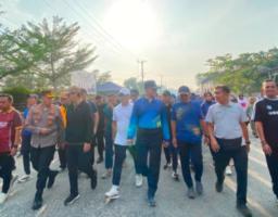 Car Free Day Perdana di Belawan Dorong Gaya Hidup Sehat Masyarakat