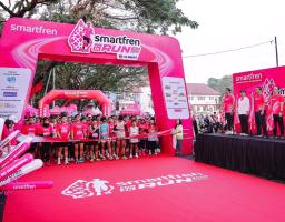 SMARTFREN RUN Malang Dorong Gaya Hidup Sehat dan Ekonomi Digital