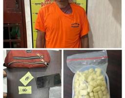 Satres Narkoba Polres Langkat Tangkap Pria Bawa 100 Butir Diduga Ekstasi