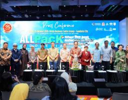Industri Kemasan Indonesia Diproyeksi Tumbuh 6 Persen, ALLPack 2026 Hadirkan 1.600 Peserta