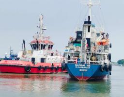 2 Ton Sabu Disita di Selat Malaka, 8 ABK KM Global 168 Ditangkap