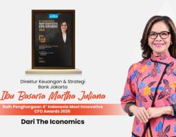 Basaria Martha Juliana Raih Indonesia Most Innovative CFO Awards 2026
