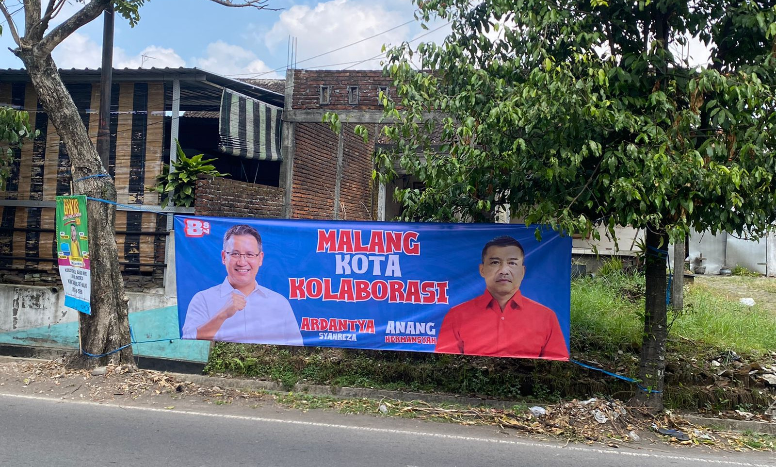 Baliho Anang Hermansyah bertebaran di Kota Malang