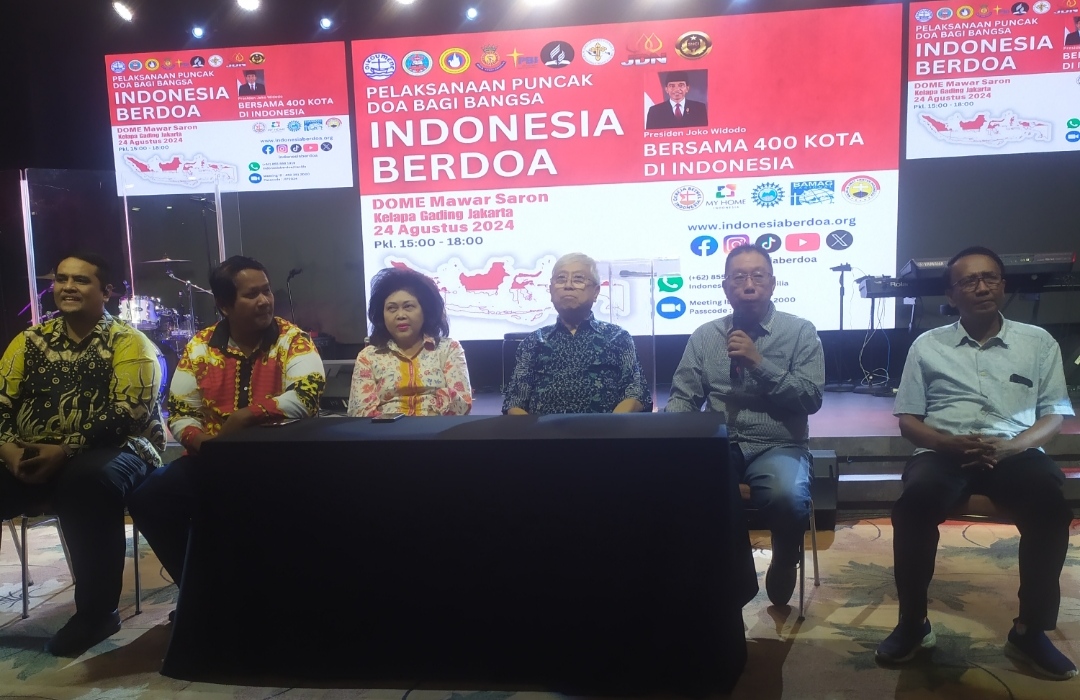 Libatkan 400 Kota, Sekum Panitia Indonesia Berdoa Cecilia Sianawati : Pertolongan Tuhan Mampu Menyelesaikan Persoalan Bangsa