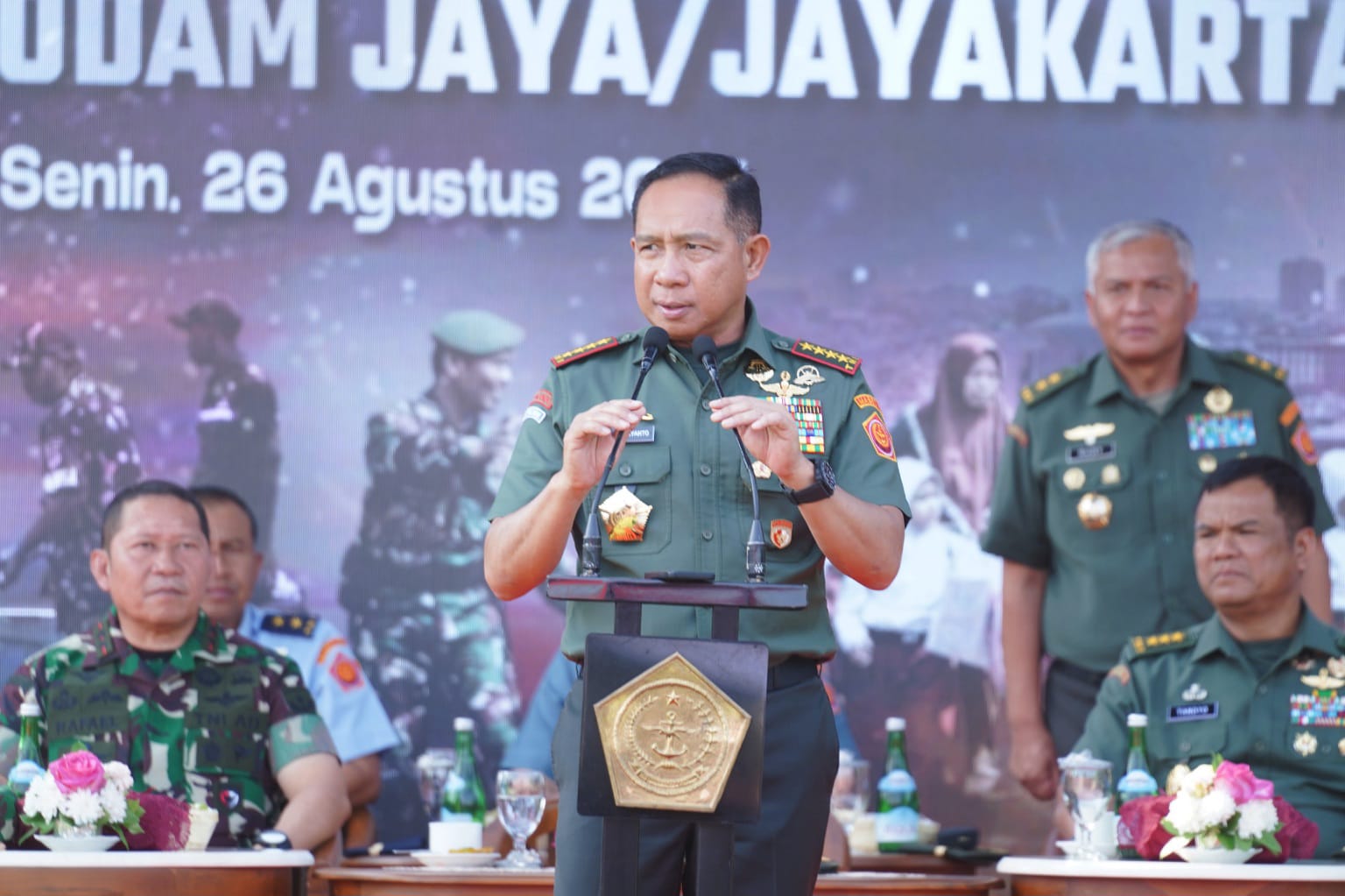Panglima TNI Gelar Tatap Muka Bersama Satkowil Jajaran Kodam Jaya