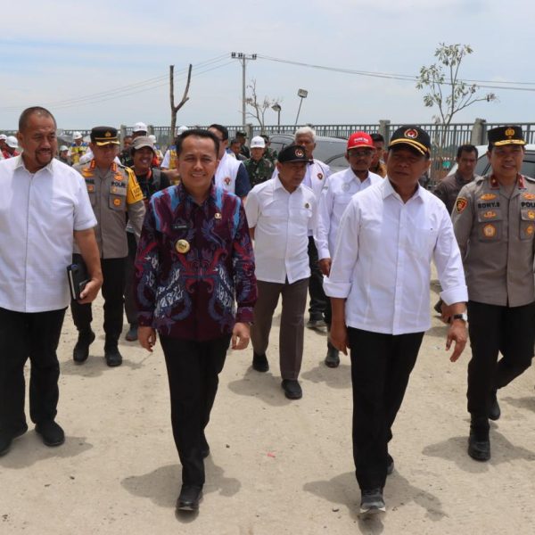 Menteri PMK Tinjau Area Sport Center PON di Aceh-Sumut