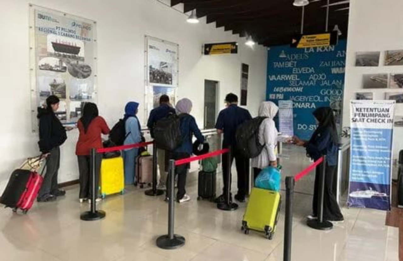 Menjelang puncak arus Nataru, Pelindo Belawan telah menyiapkan sejumlah langkah antisipatif. Foto Binsar