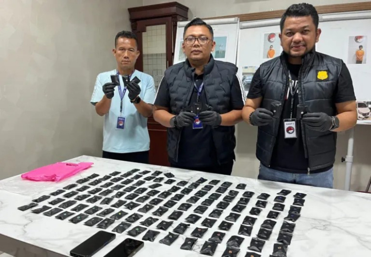 128 Vape Berisi Narkoba Disita, Jaringan Internasional Terbongkar di Medan