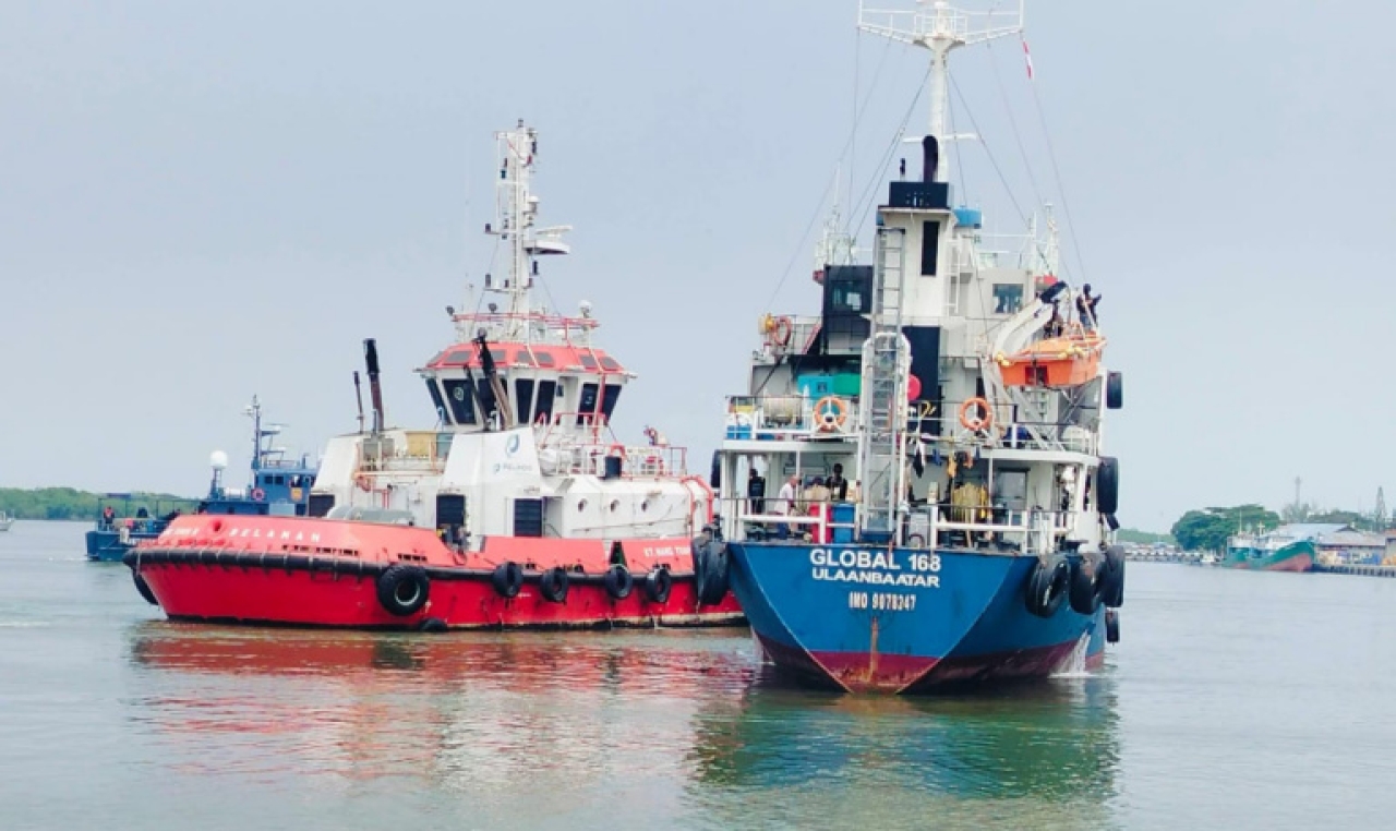2 Ton Sabu Disita di Selat Malaka, 8 ABK KM Global 168 Ditangkap